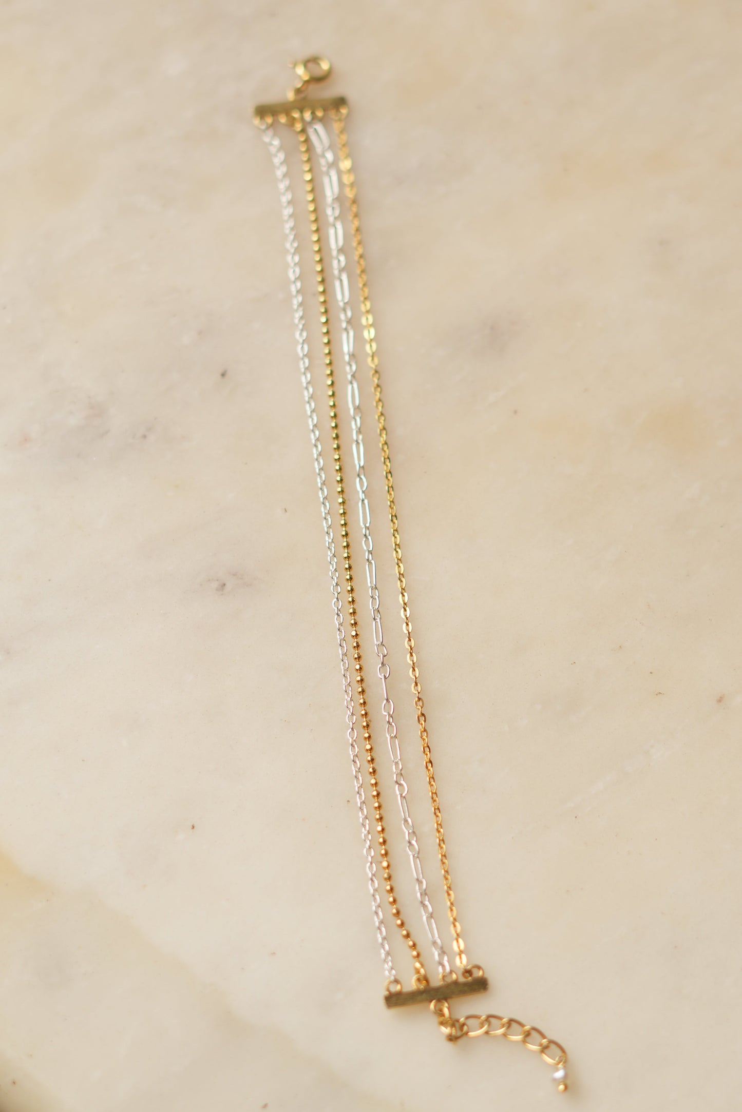 Sienna Dual Tone Bracelet