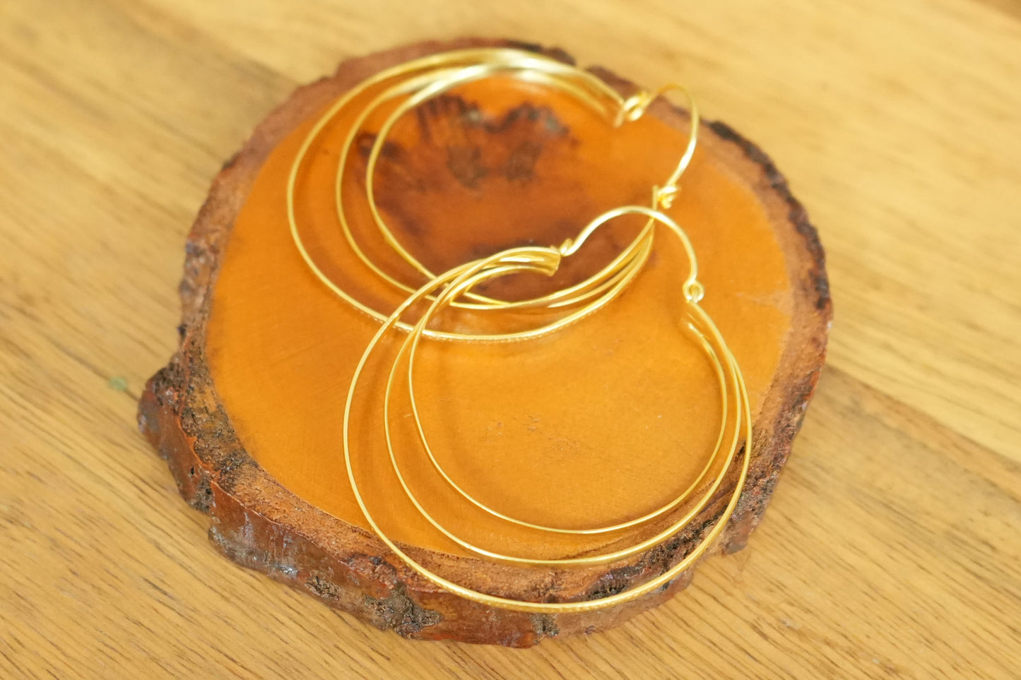 Amelie Tri Layered Hoops