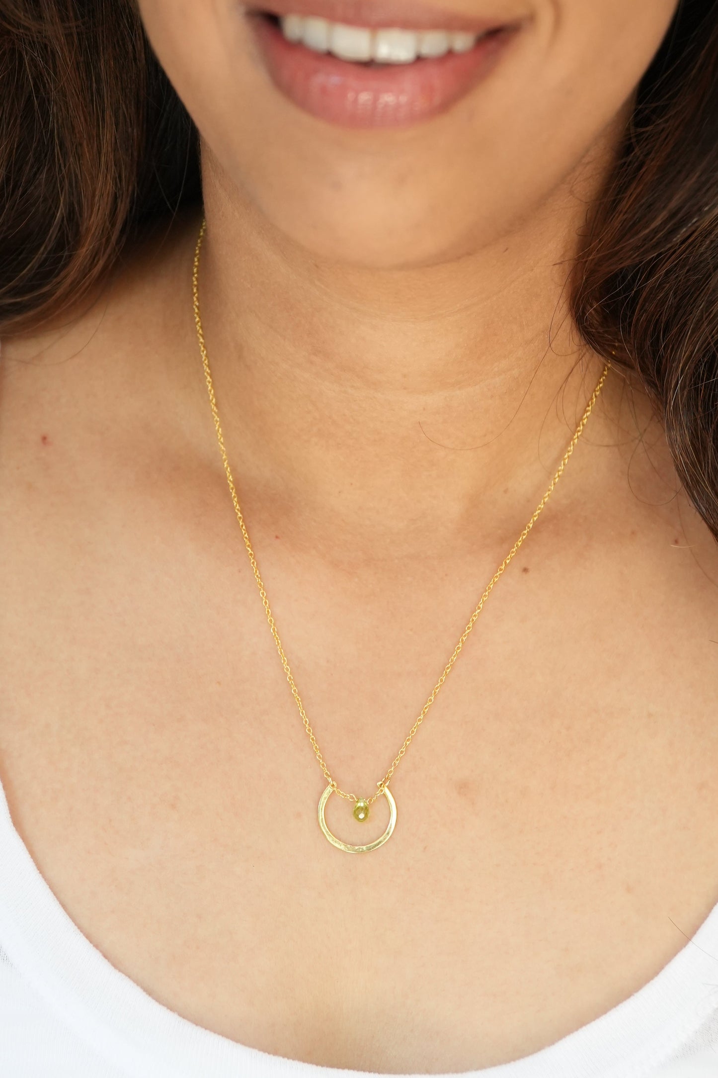 Moon drop Necklace