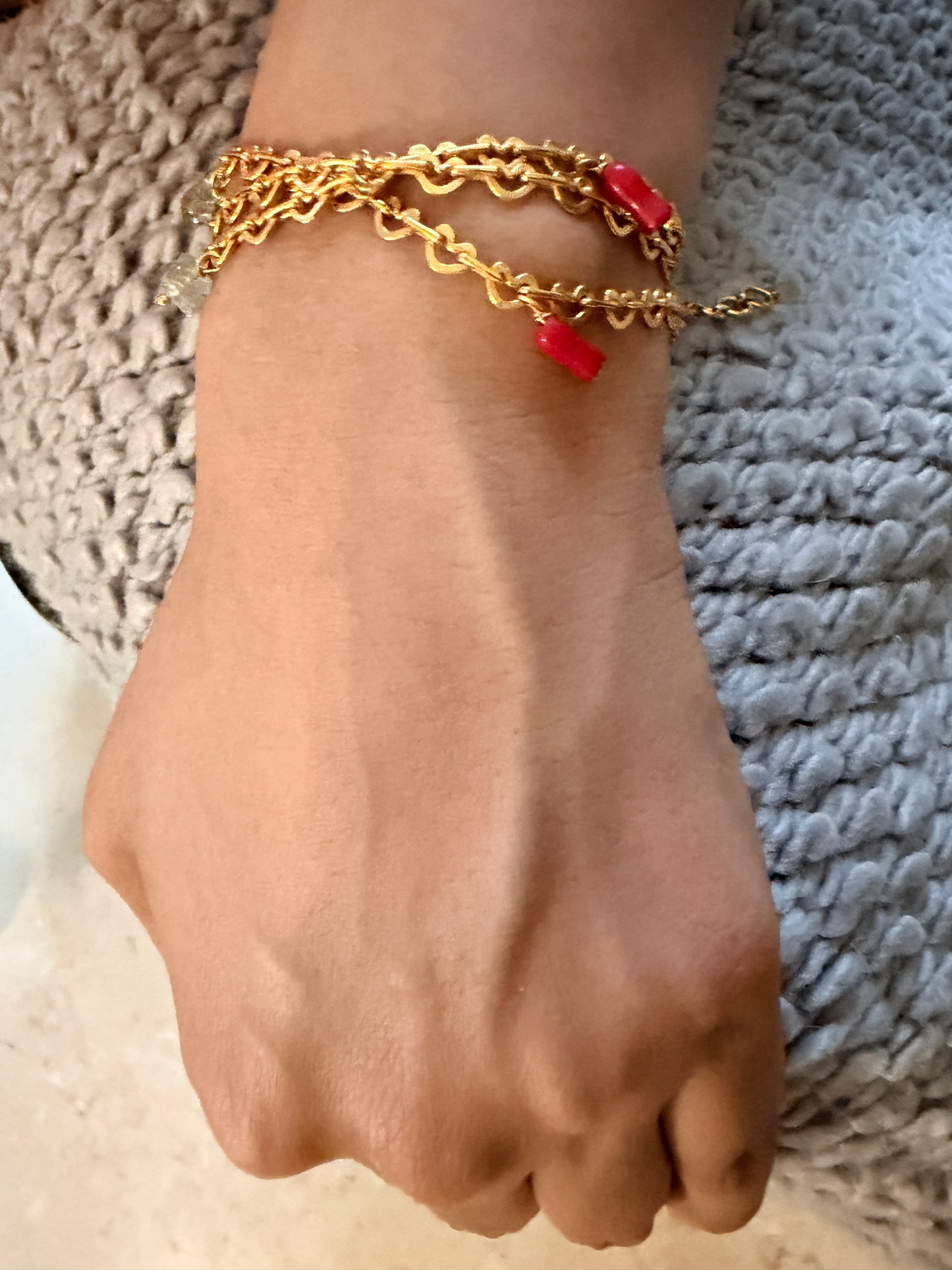 Charm Wrap Necklace/Bracelet/Anklet