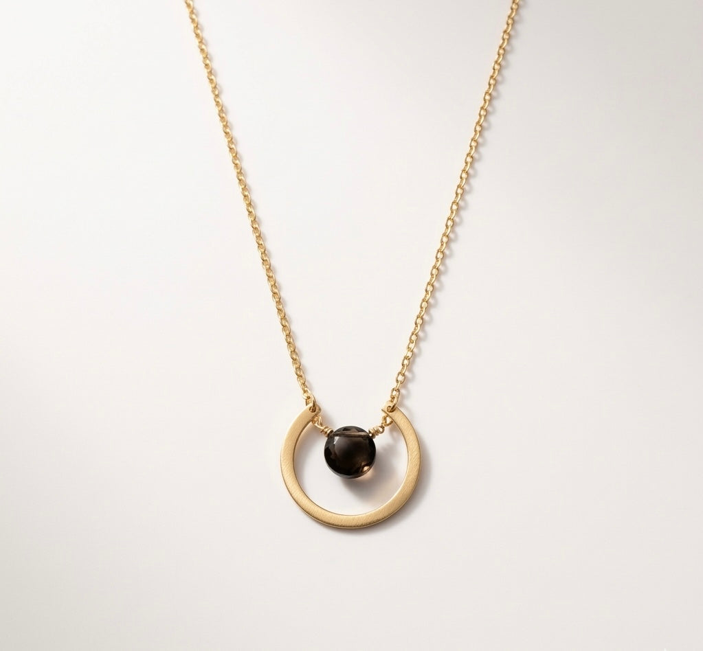 Moon drop Necklace
