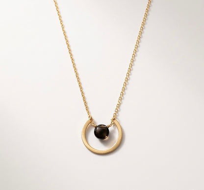 Moon drop Necklace