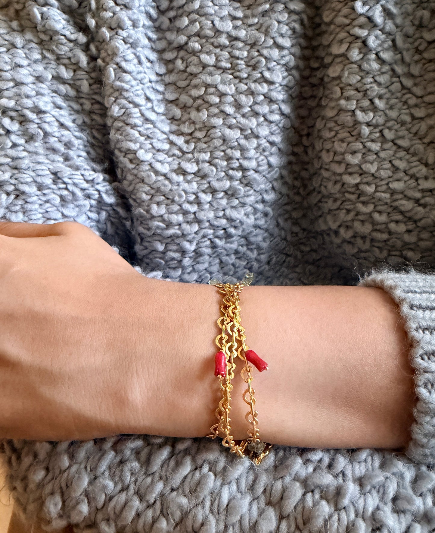 Charm Wrap Necklace/Bracelet/Anklet