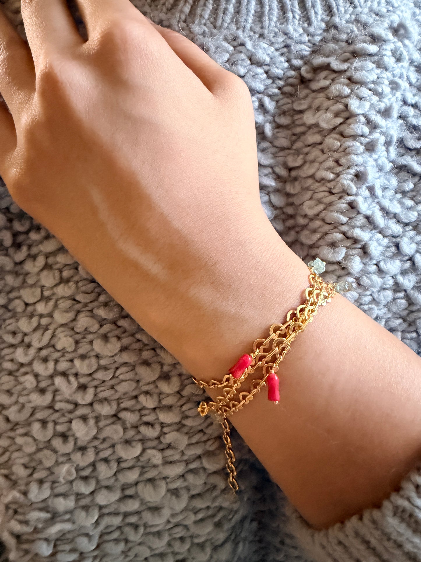 Charm Wrap Necklace/Bracelet/Anklet