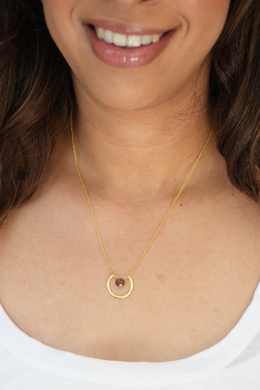 Moon drop Necklace