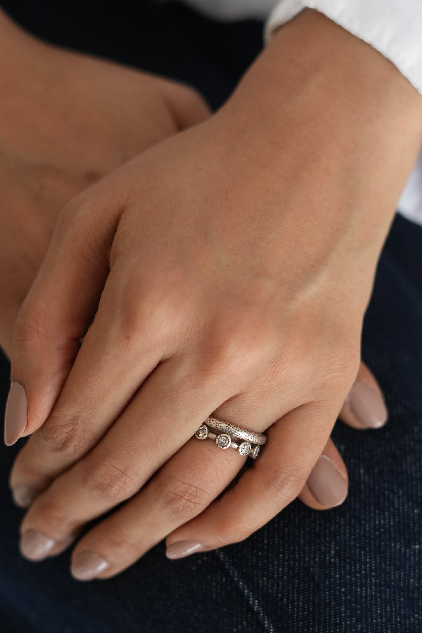 The Doris Stack Rings