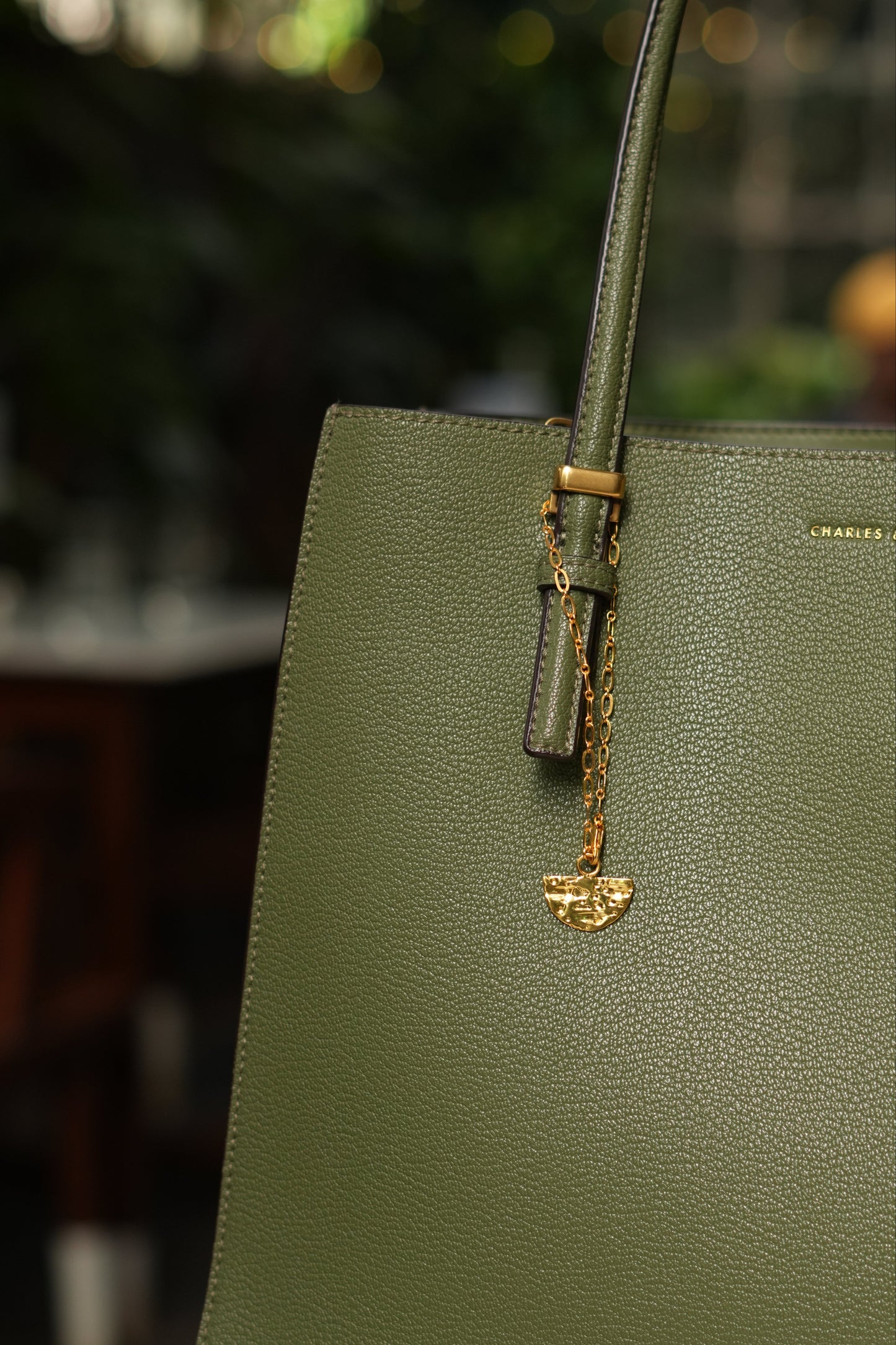 Dainty Dahlia Bracelet/Bag Charm