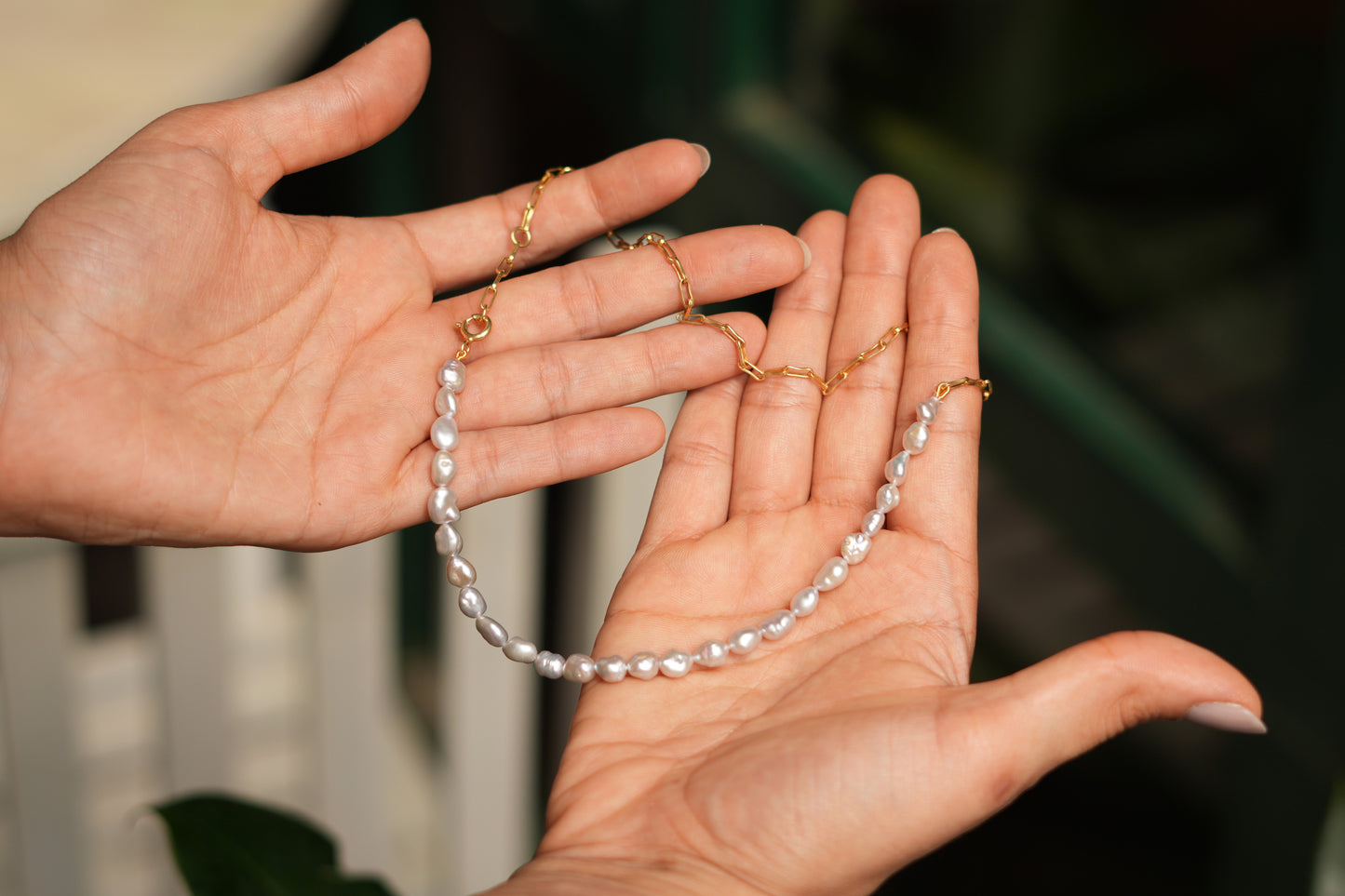 Half n Half Necklace