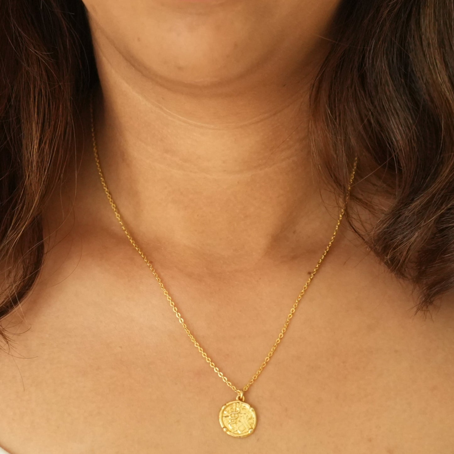 The Serpent Coin Necklace