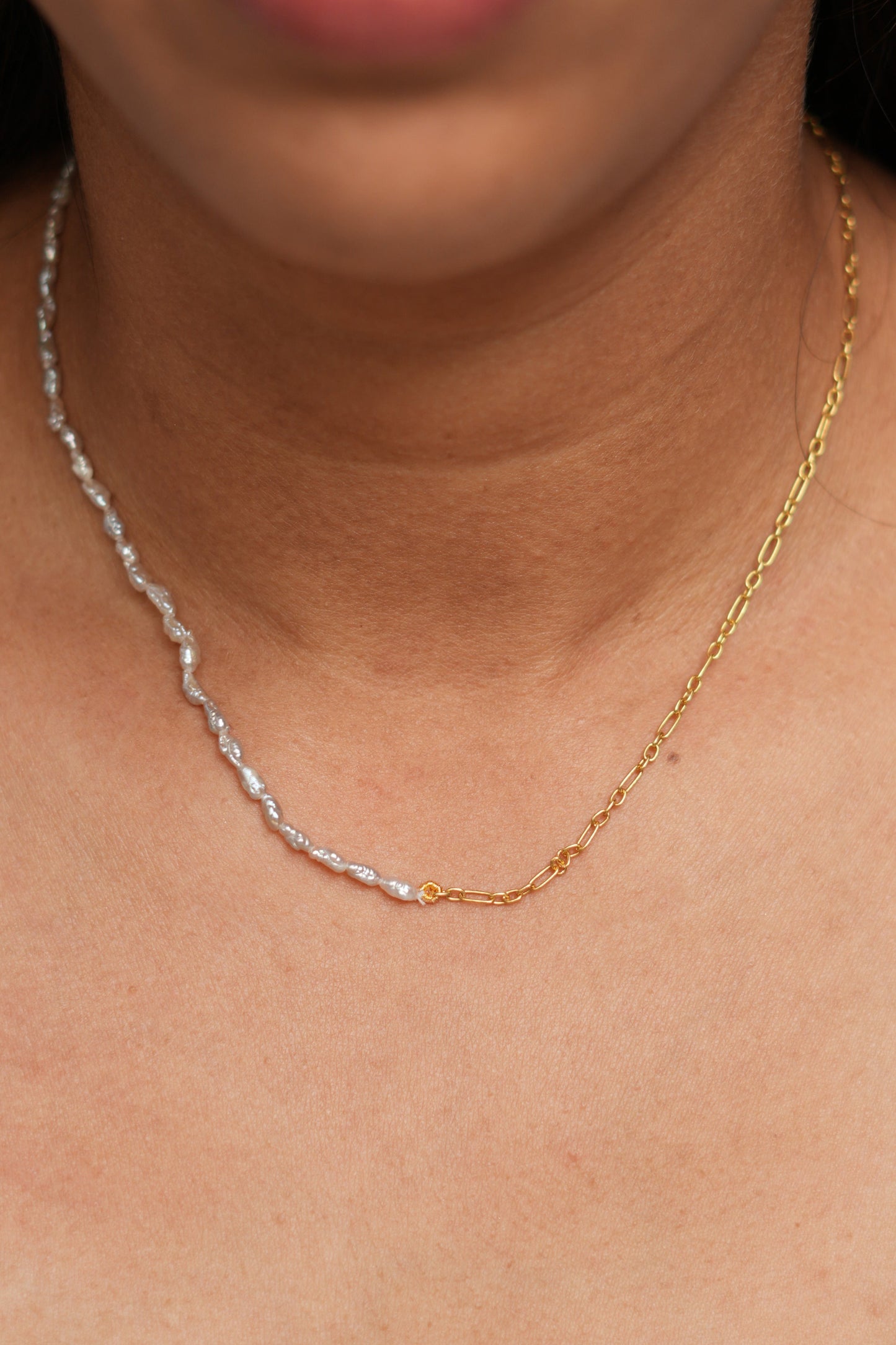 Half n Half Necklace