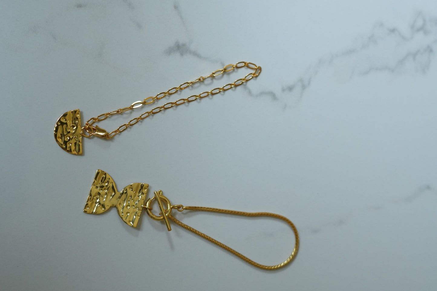 Dainty Dahlia Bracelet/Bag Charm
