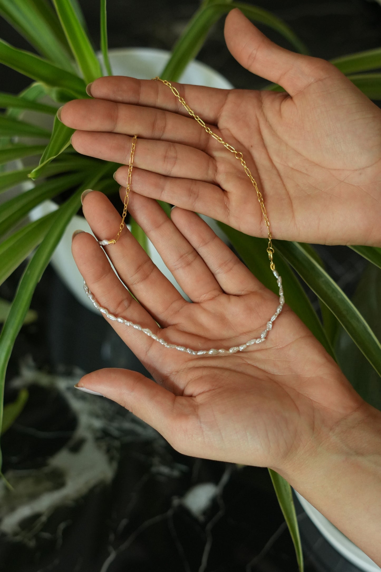 Half n Half Necklace