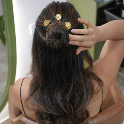Gold Hairpins