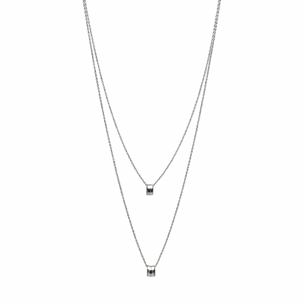 Two layered necklaces necklaces for women 
