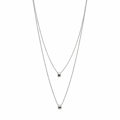 Two layered necklaces necklaces for women 