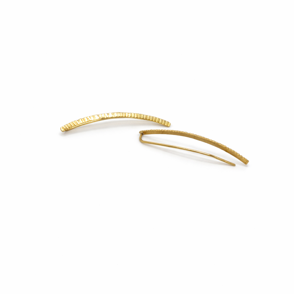 Gold earring for Women ear climbers