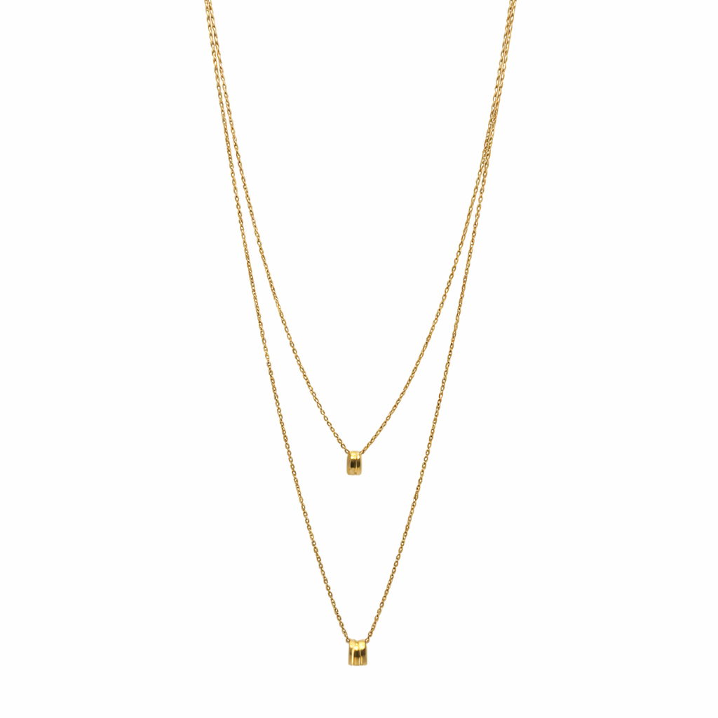Gold necklace for women layered necklace for women