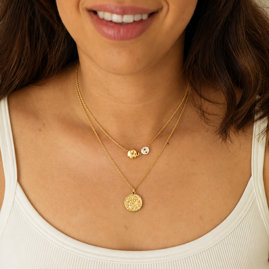 Serpent Coin + Eli Necklace