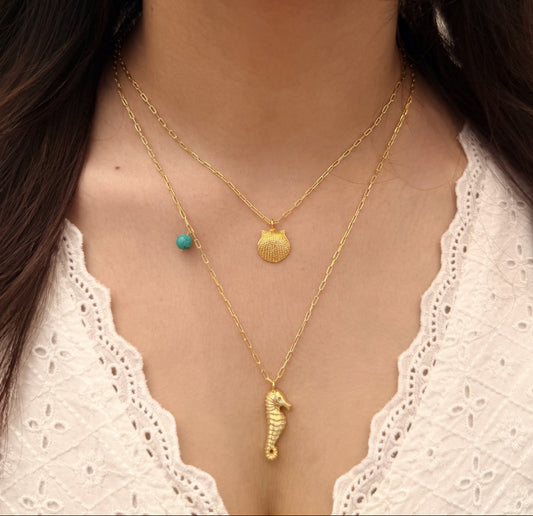 layered necklace 